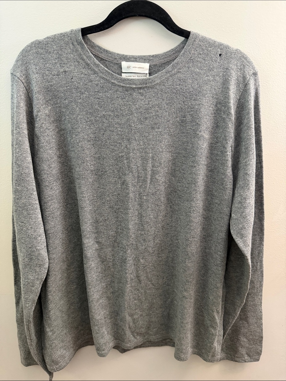 NWT Active Cashmere Long Sleeve